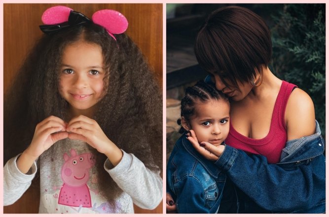 Гайтана и ее ребенок, фото