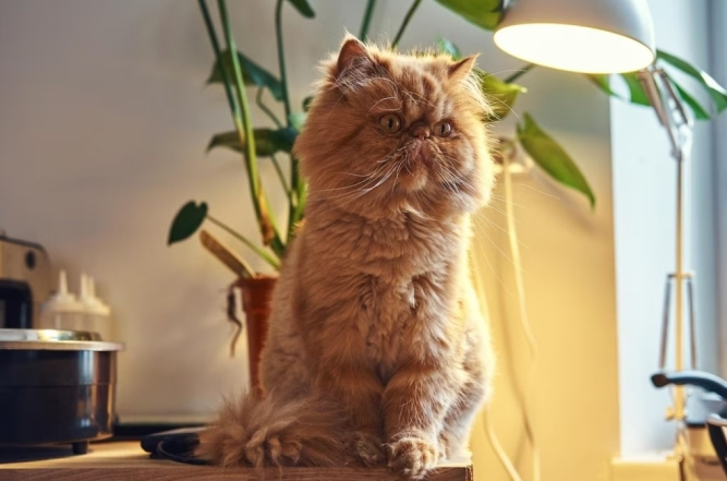 Плоская мордашка и магнетические глаза: персидские коты — любимцы королевских семей - фото №2