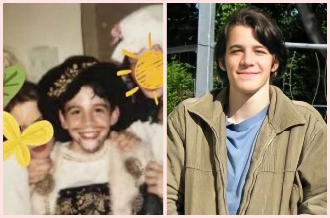 Люк Томпсон в дитинстві, фото