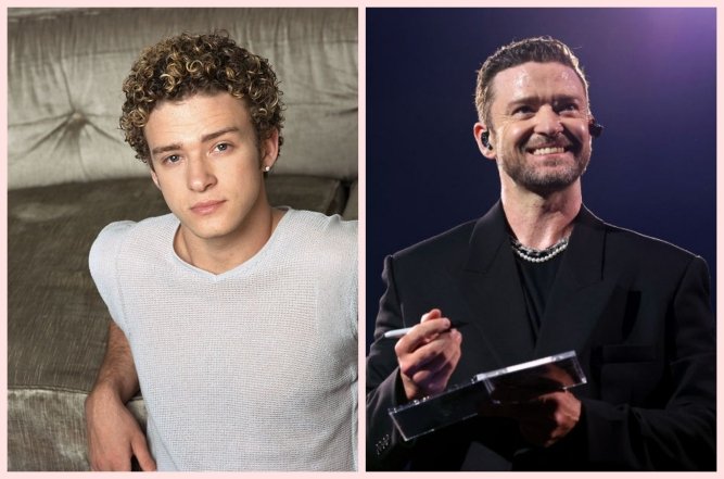 Джастін Тімберлейк з фарбованим волоссям, фото