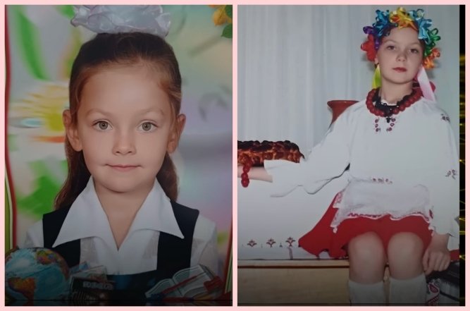Ева Коршик в детстве, фото
