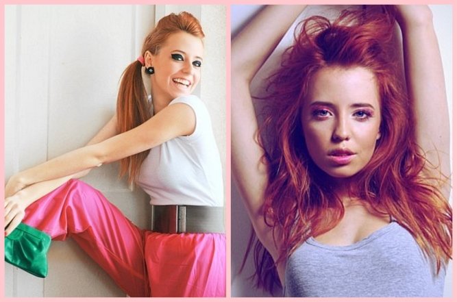 Надя Дорофеева в юности, фото