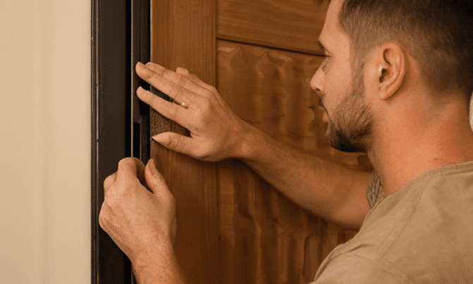 Дверь "высасывает" тепло из дома: как исправить все за копейки без дорогого ремонта