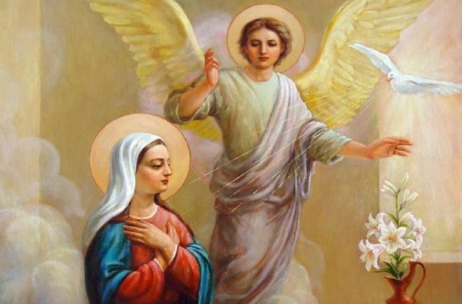 Благовіщення Благословенної Діви Марії, картинка
