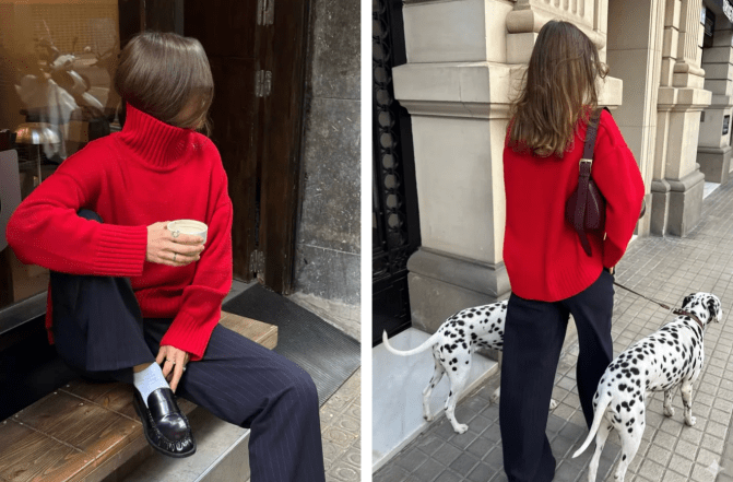 Модные цветовые сочетания на зиму 2025-2026, фото