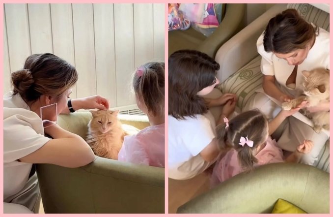 Наталья Могилевская с детьми, фото