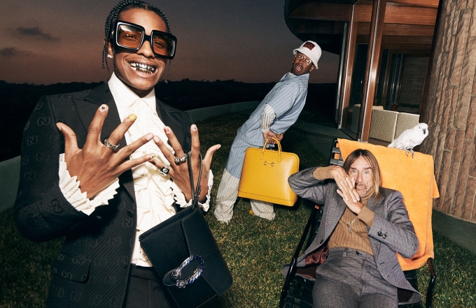 Мужская элегантность: Игги Поп, A$AP Rocky и Tyler, The Creator снялись в рекламной кампании Gucci (ФОТО+ВИДЕО) - фото №1