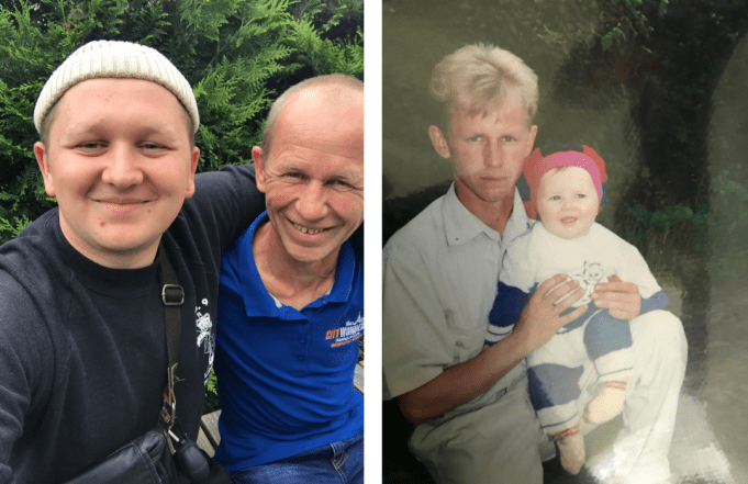 У известного блоггера Миши Лебиги умер отец