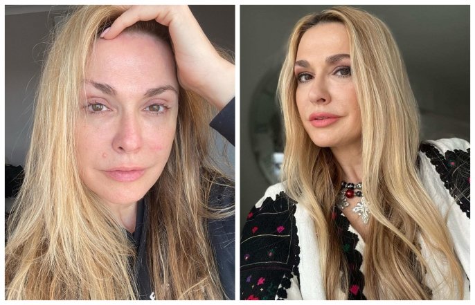 Ольга Сумська без макіяжу, фото