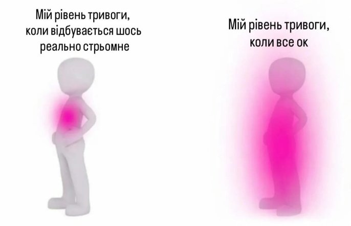 Мемы о тревожности и стрессе