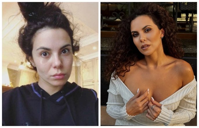 Настя Каменських без косметики, фото