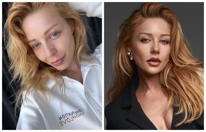 Тіна Кароль без косметики, фото