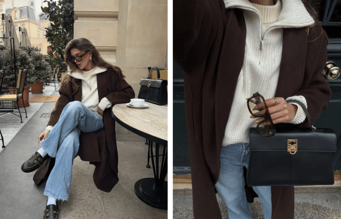 Модные цветовые сочетания на зиму 2025-2026, фото