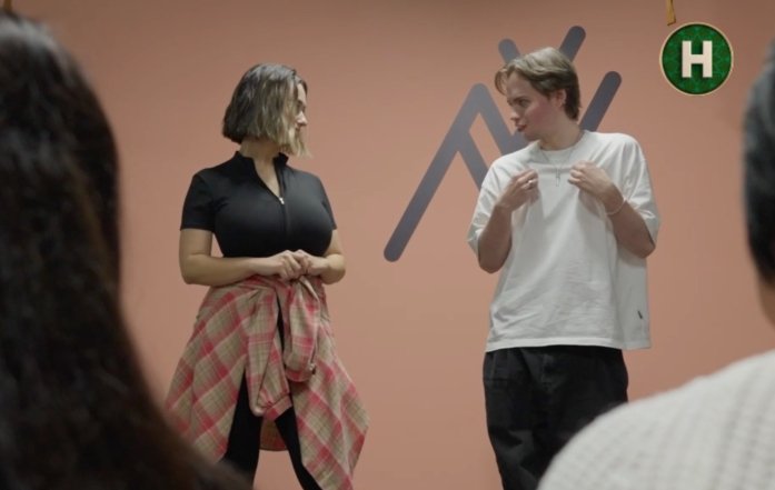 Юля и Валера на шоу Мамо, ваш вихід, фото