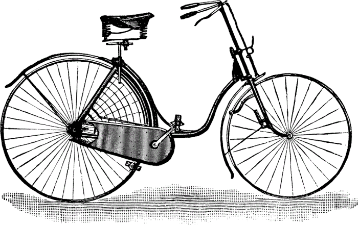 первый женский велосипед