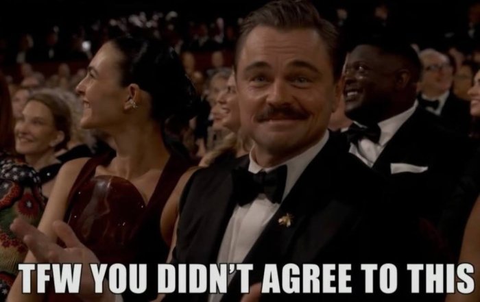 Леонардо Ді Капріо з'явився на Оскар 2026 і став новим мемом