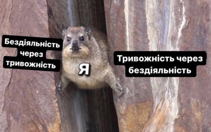 Мемы о тревожности и стрессе