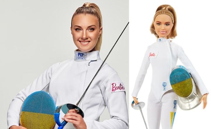 Украинская фехтовальщица и олимпийская чемпионка стала прототипом куклы барби (ФОТО) - фото №1