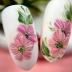 Розкішні квіти на нігтях: як легко намалювати гелем складний малюнок — майстер-клас (ВІДЕО)