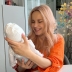 Перша фотосесія новонародженої донечки: щаслива матуся Лілія Ребрик показала кадри з бекстейджу (ФОТО)