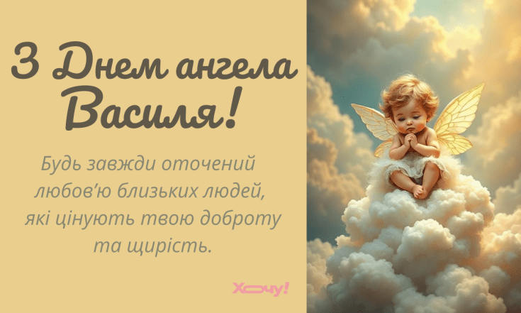 День ангела Василия, поздравления