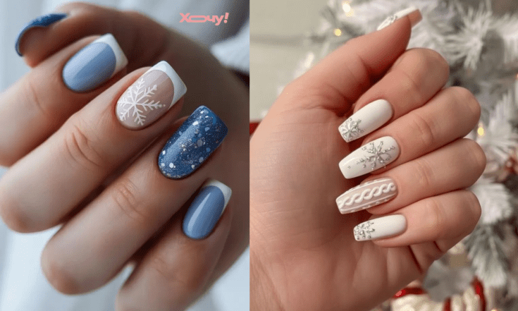 Які нігті зробити на Новий рік, ідеї