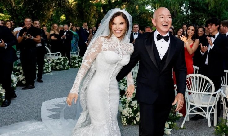 Джефф Безос и Лорен Санчес, фото