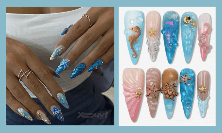 Креативный маникюр на лето, стильные идеи