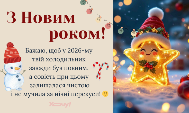 Прикольные поздравления с Новым 2026 годом для друзей