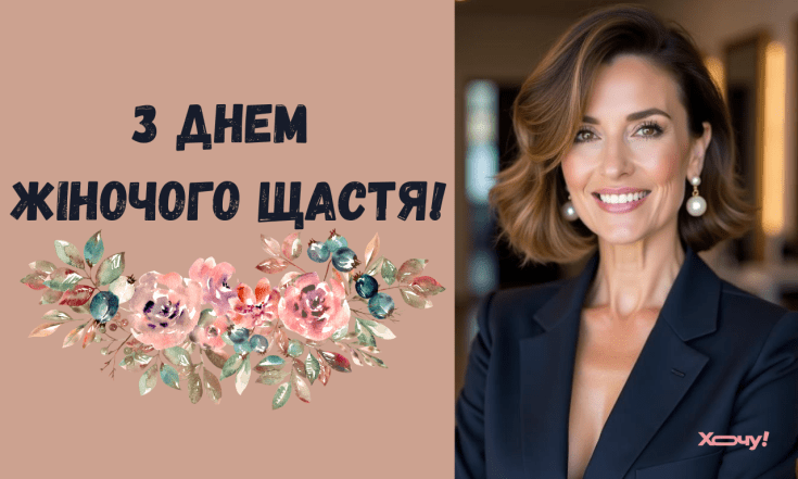 Побажання з нагоди Дня жіночого щастя 2025