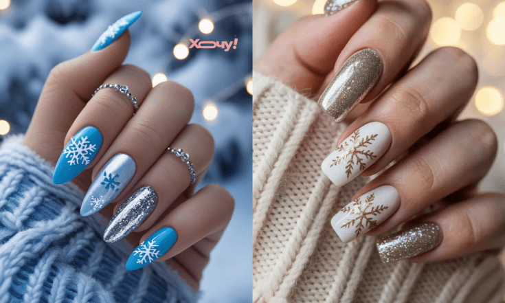 Манікюр, який притягує успіх на Новорічну ніч, ідеї