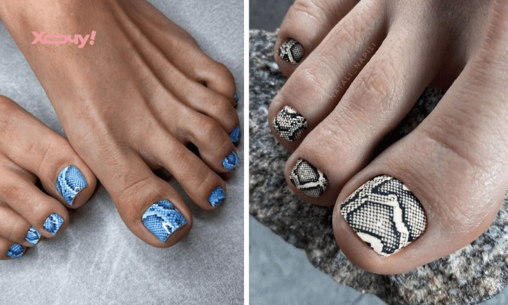 Модний педикюр на травень 2025