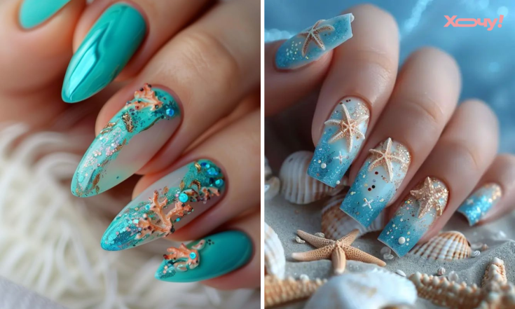 Модный маникюр на лето 2025, идеи