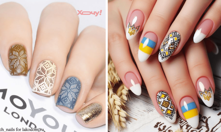 Модний манікюр на День вишиванки 2025