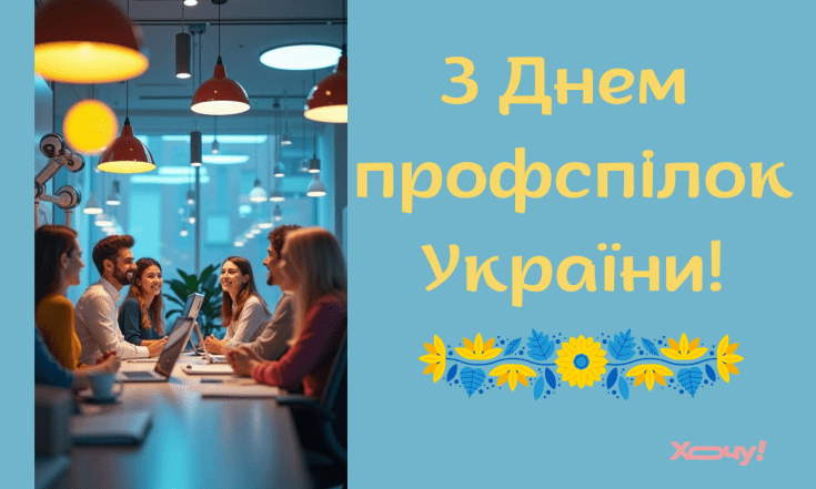 Щирі вітання з Днем професійних спілок України, проза, листівки
