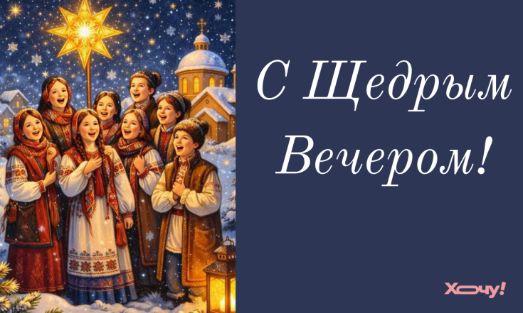 Щедрый Вечер, наилучшие поздравления