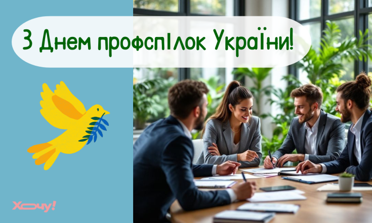 День професійних спілок України, вітання у прозі та картинки