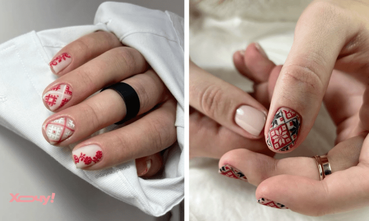 Унікальний манікюр на День вишиванки