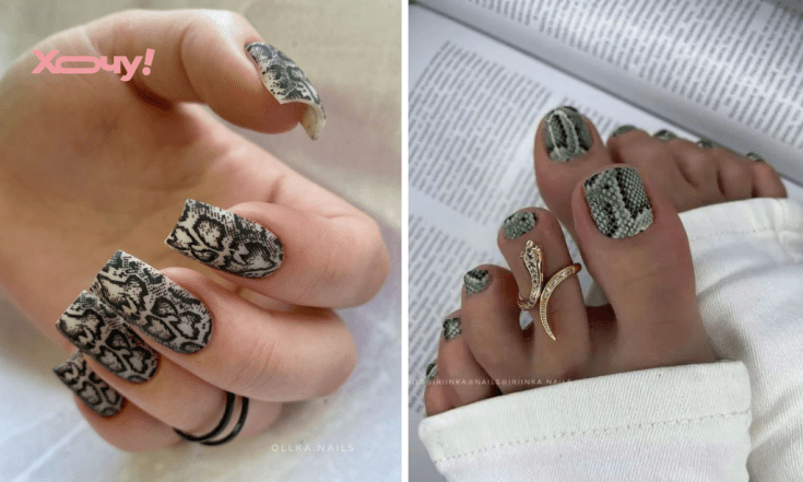 Стильний манікюр і педикюр на травень 2025