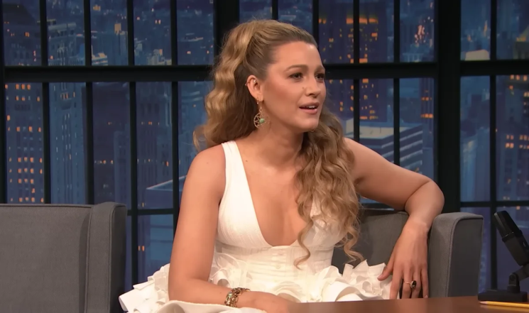 Блейк Лайвли появилась на шоу без кольца