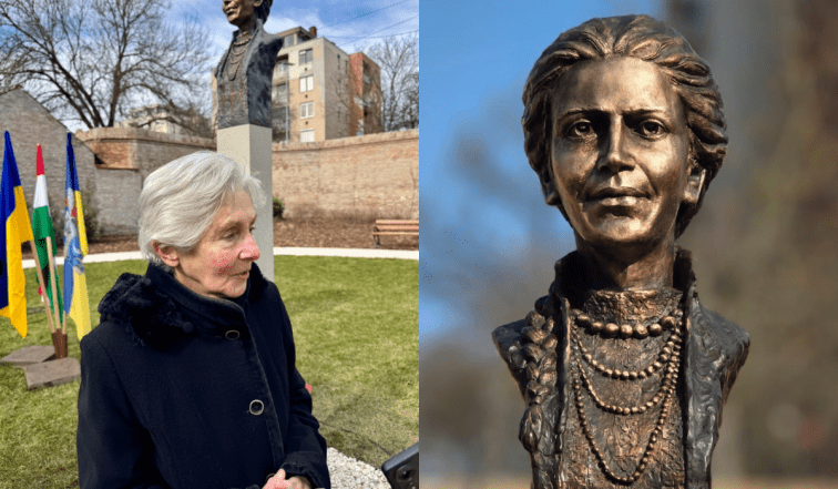 В Угорщині встановили пам'ятник Лесі Українки