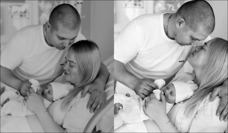 Інна Бєлєнь народила, фото