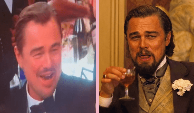 Леонардо Ди Каприо мемы — актер снова воспроизвел мемы на Золотом глобусе 2026