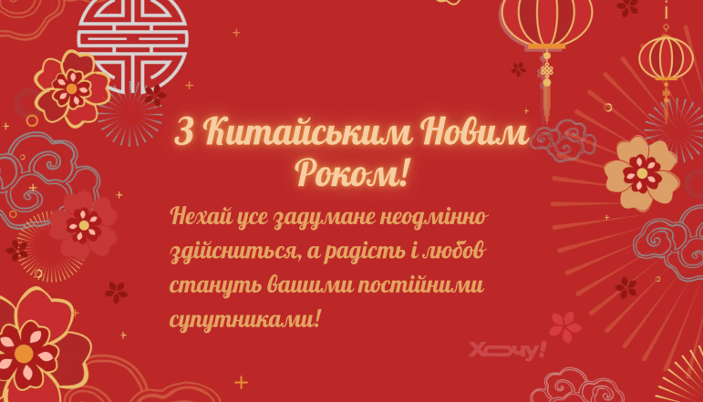 Картинки на Китайський Новий рік 2026, привітання