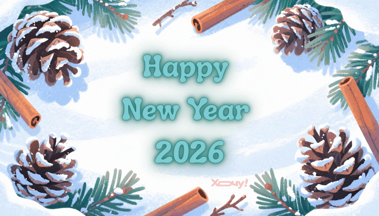 Открытки с Новым годом 2026 на английском