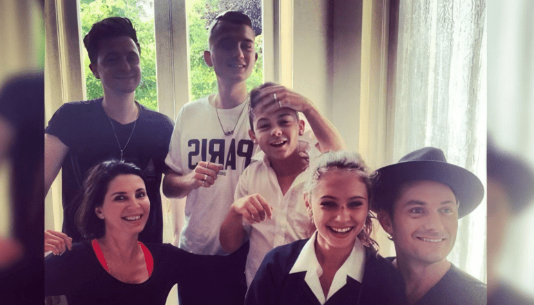 Джуд Лоу і його діти, фото