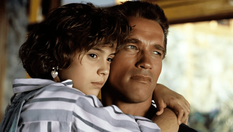 Алісса Мілано і Арнольд Шварценеггер, фото