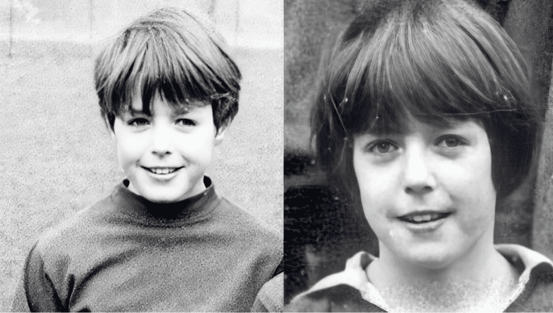 Хью Грант в детстве, фото