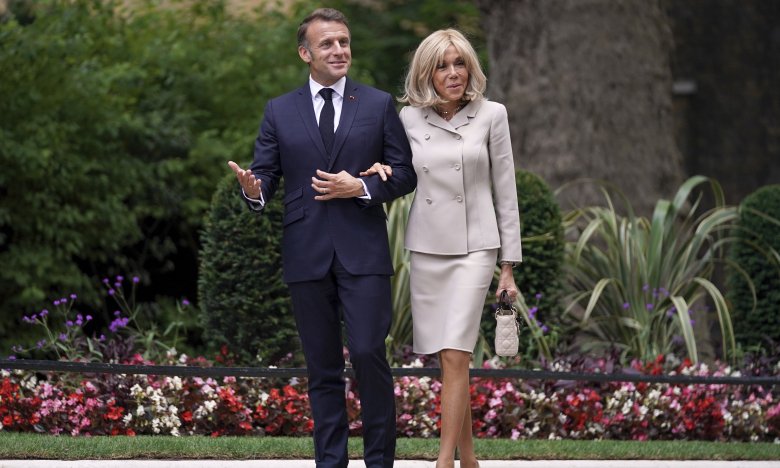 Бріжит і Еммануель Макрон, фото