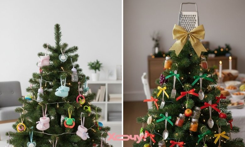 Веселая альтернатива новогодним игрушкам